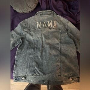 Mama denim jacket